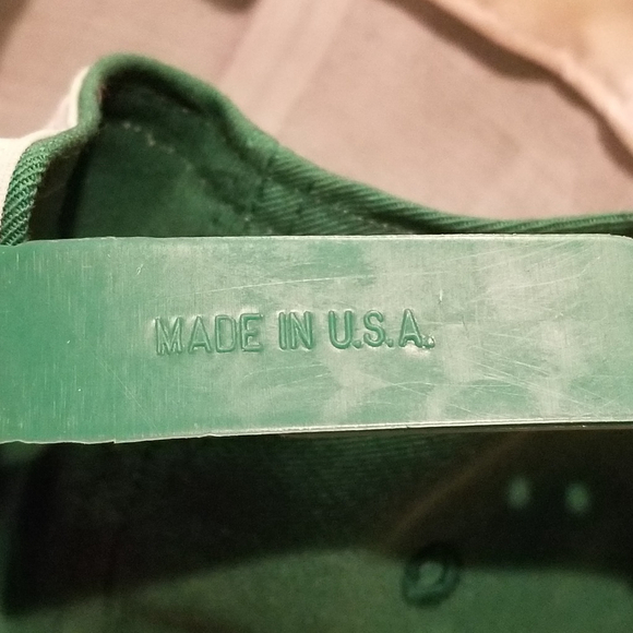 Vintage PGA Tour TPC Hat Cap Green One Size Tour Players Club Rope 90s Made USA - Picture 8 of 9